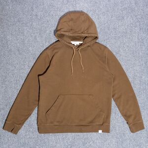 Norse Projects Vagn Hoodie Men's Medium Brown French Terry Standard (20.5x25)